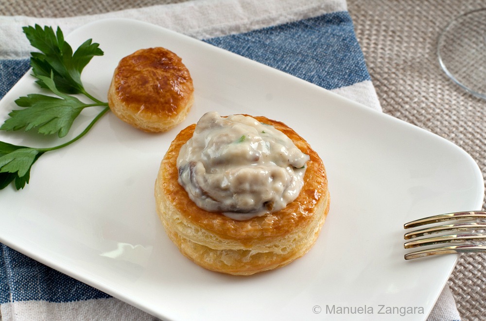 Porcini Mushroom Vol au Vents