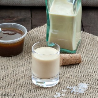 Home-made Salted Caramel Liqueur