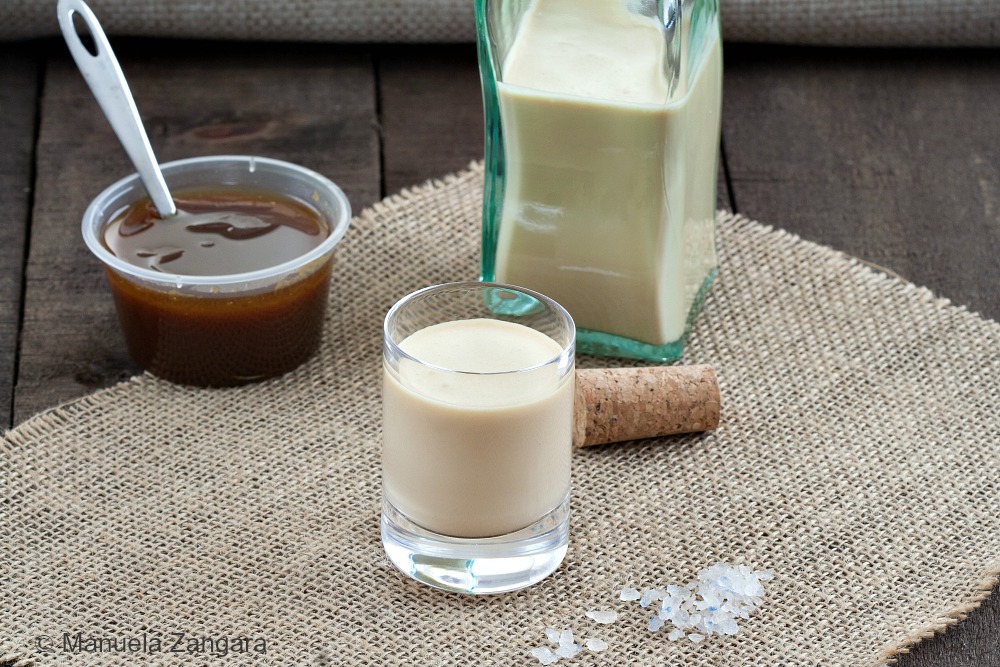 Home-made Salted Caramel Liqueur