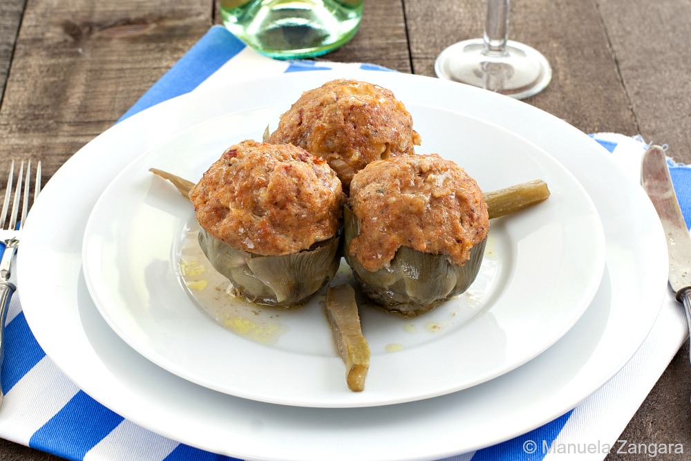 Sicilian Stuffed Artichokes