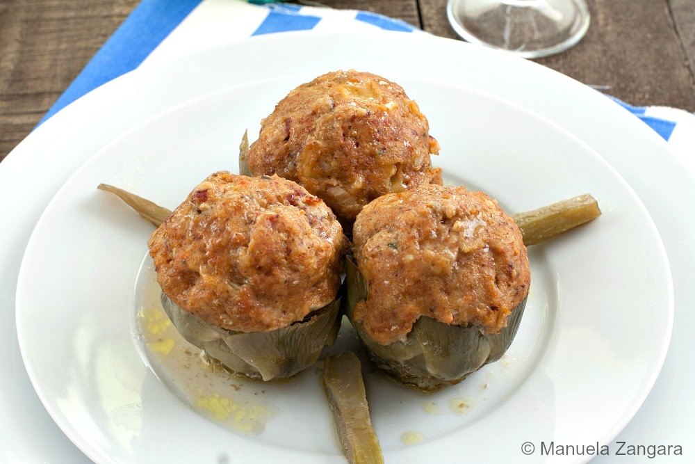 Sicilian Stuffed Artichokes