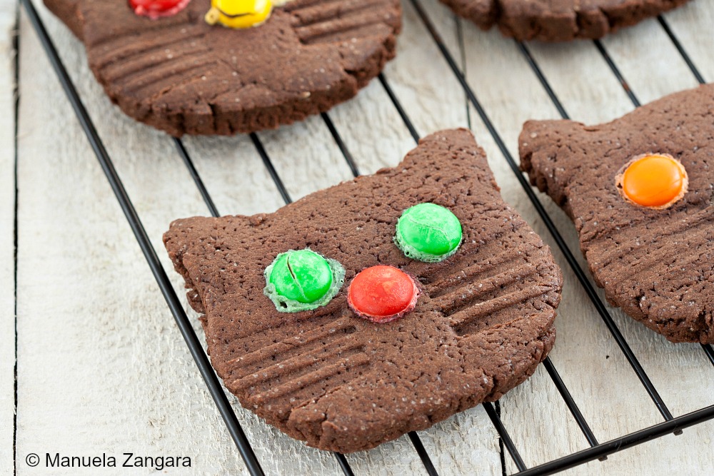 Kitten Chocolate Cookies