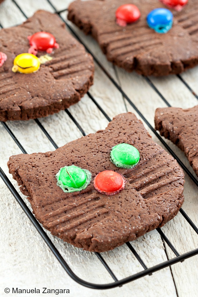 Kitten Chocolate Cookies