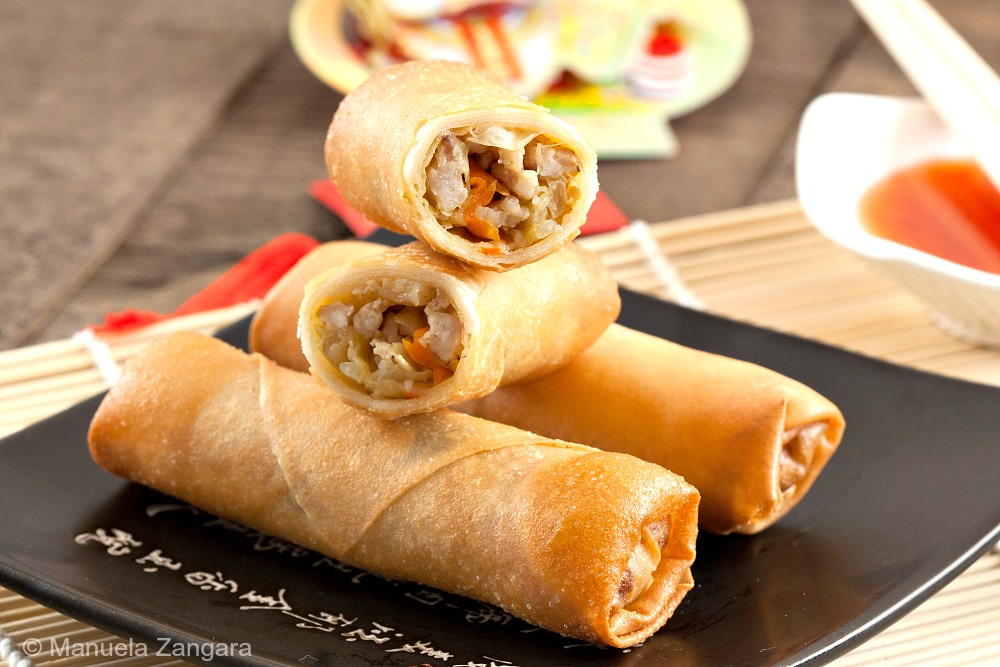 Crispy Spring Rolls - African Style