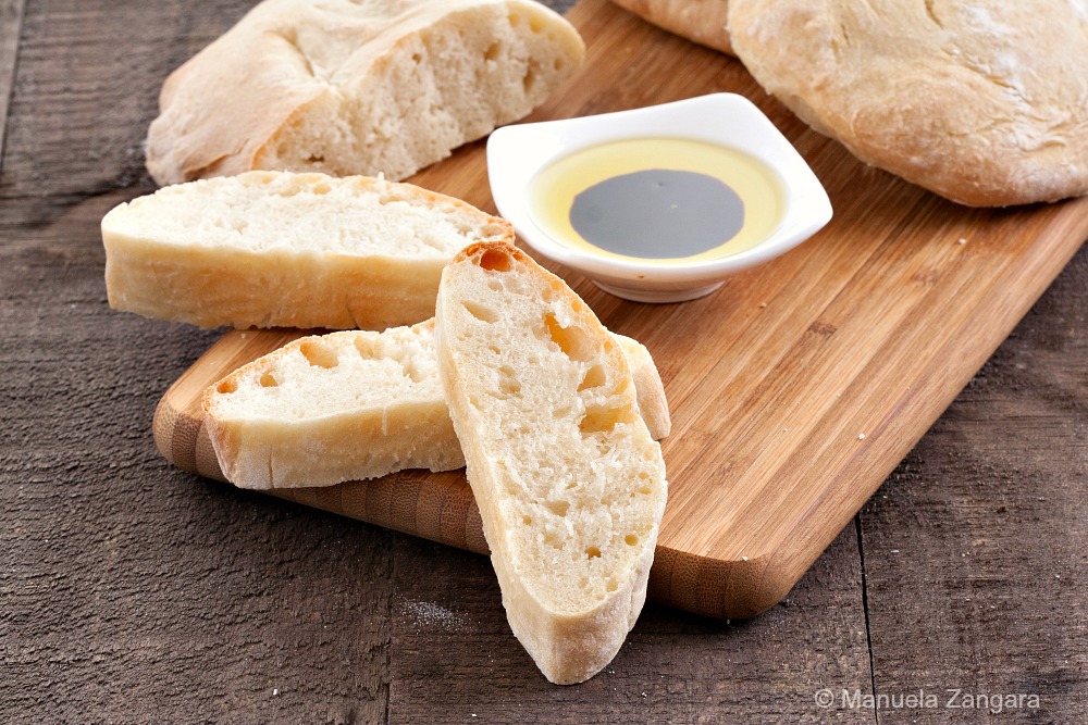 Quick No- Knead Ciabatta Bread