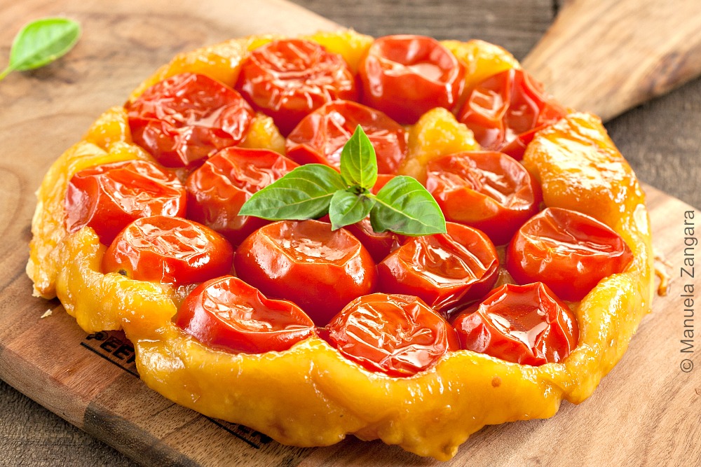 Cherry Tomato Tarte Tatin