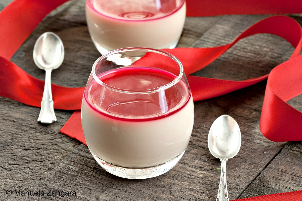 Pomegranate Panna Cotta