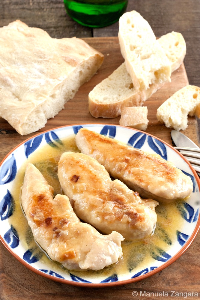 Beer braised Chicken Tenders