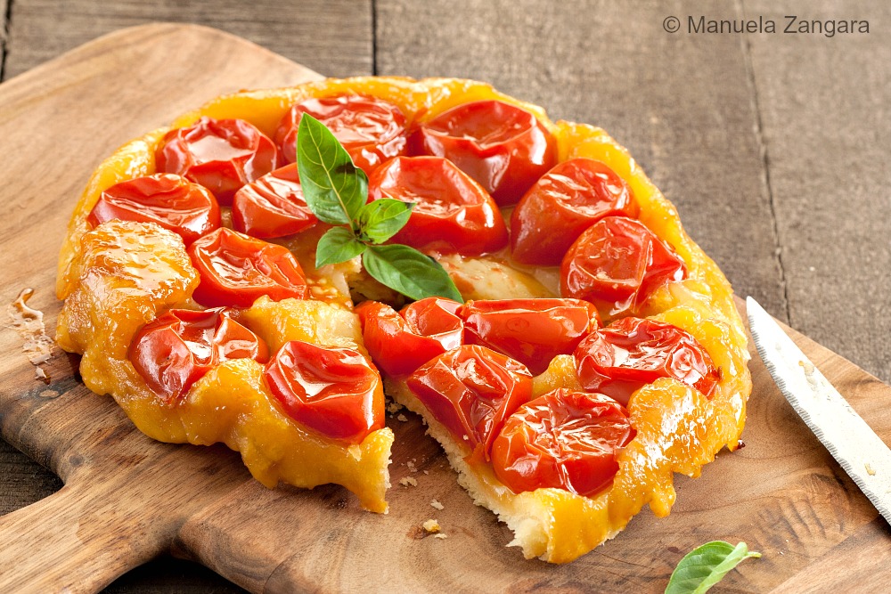 Cherry Tomato Tarte Tatin