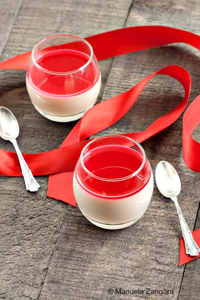 Pomegranate Panna Cotta