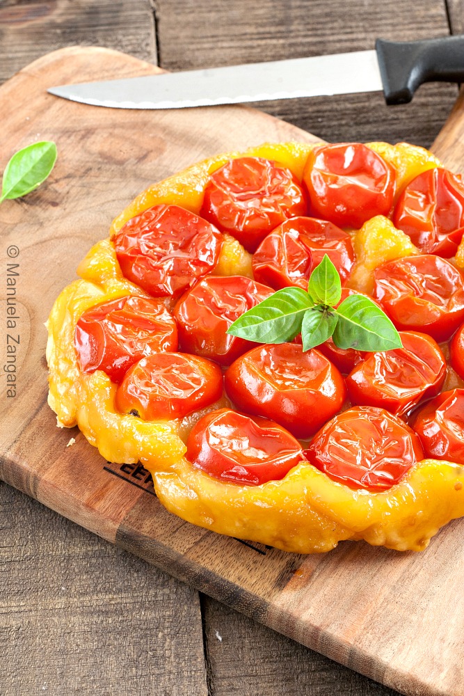 Cherry Tomato Tarte Tatin