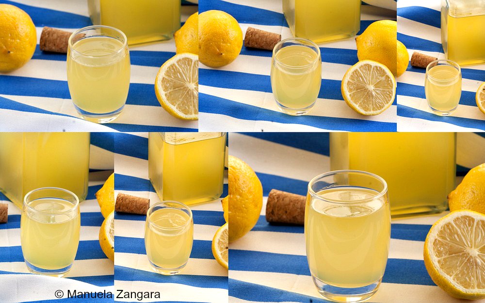 Home-made Limoncello