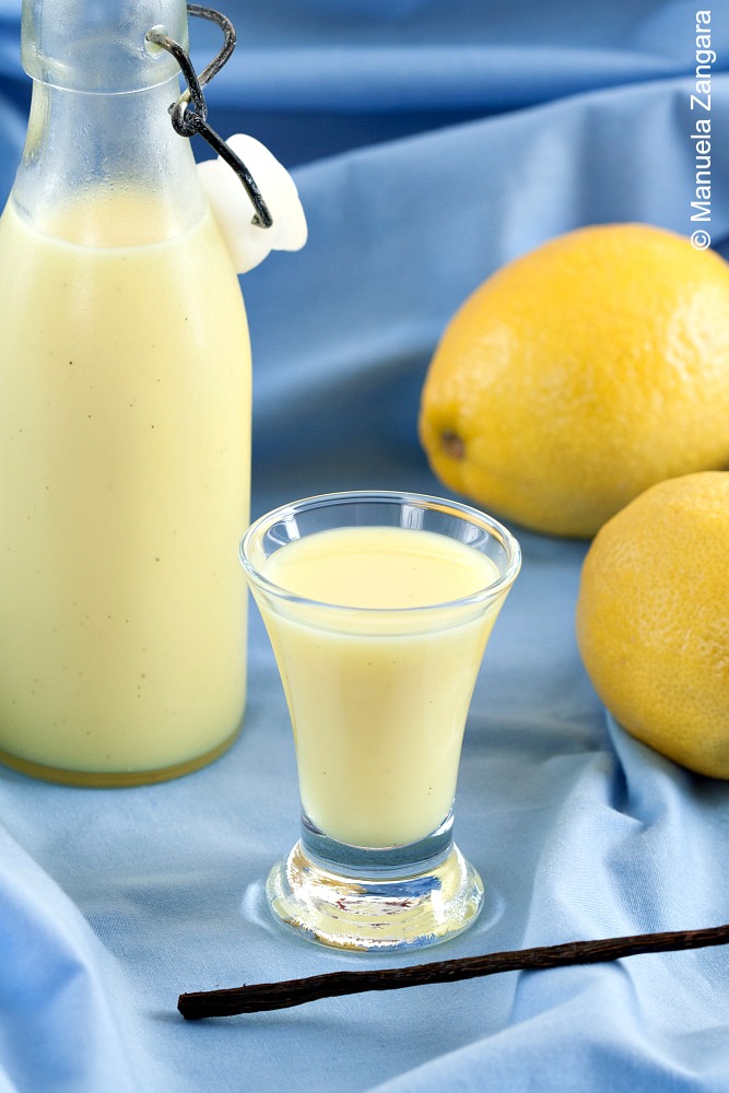 Home-made Crema di Limoncello