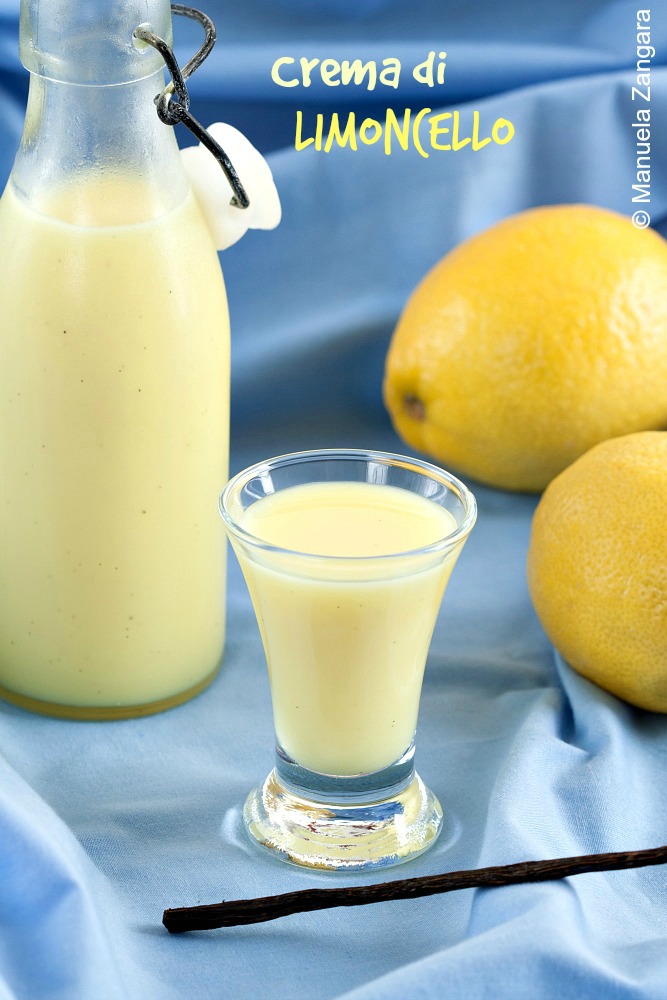 Home-made Crema di Limoncello
