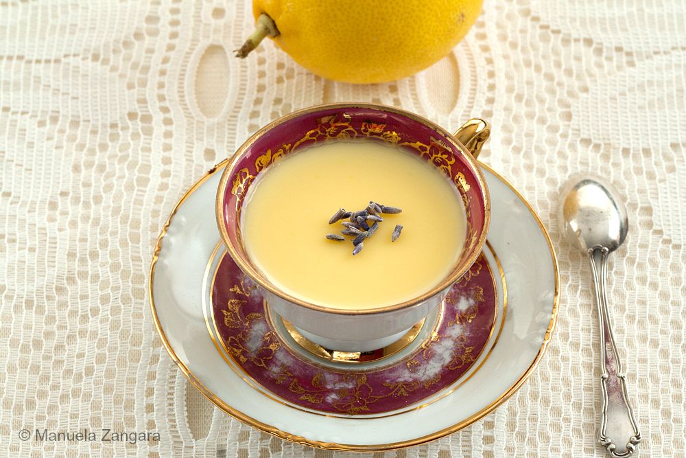 Lemon and Lavender Possets