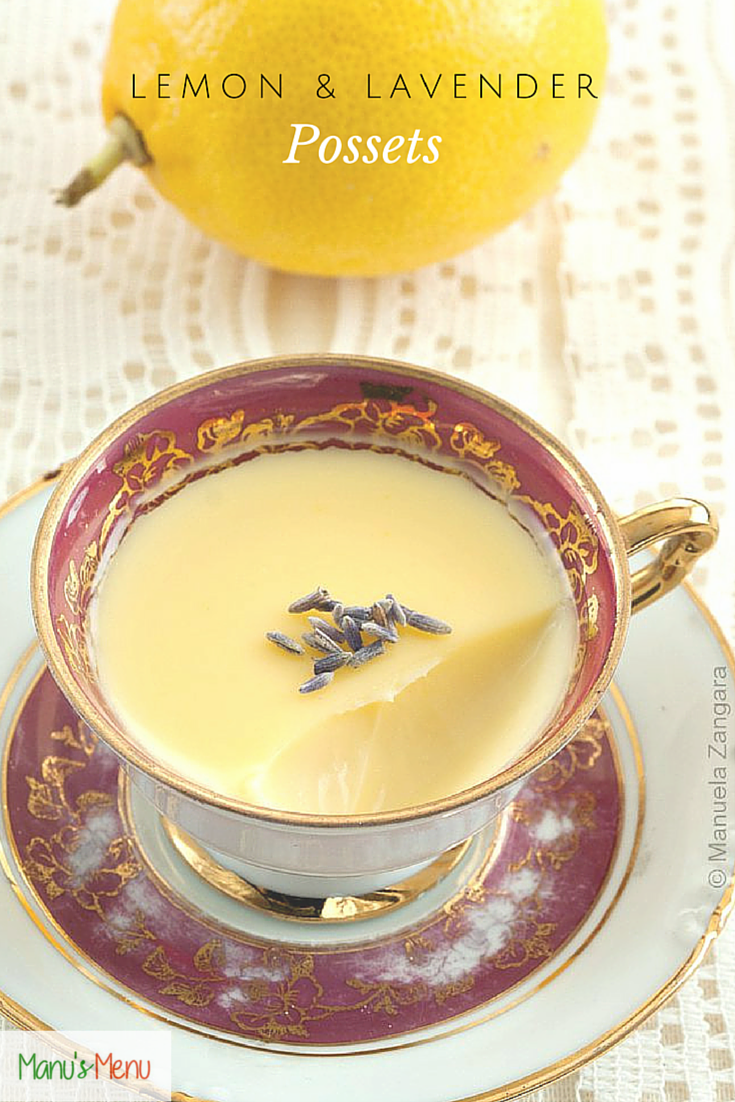 Lemon and Lavender Possets