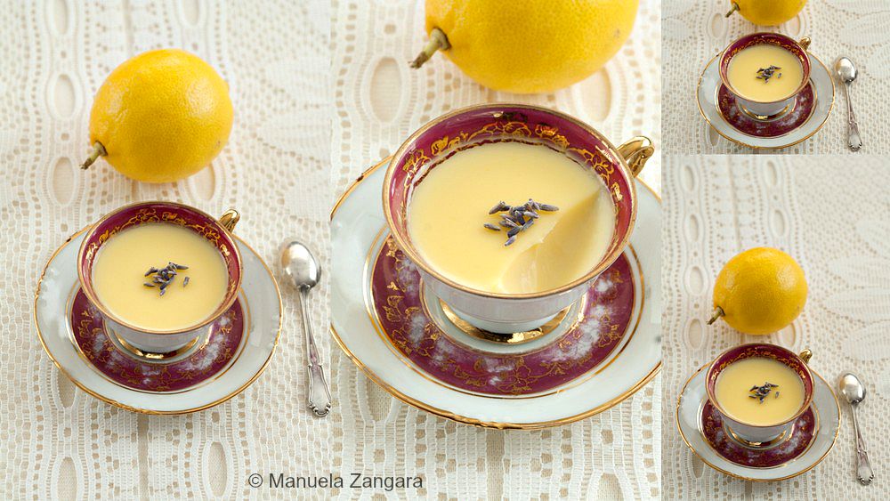 Lemon and Lavender Possets