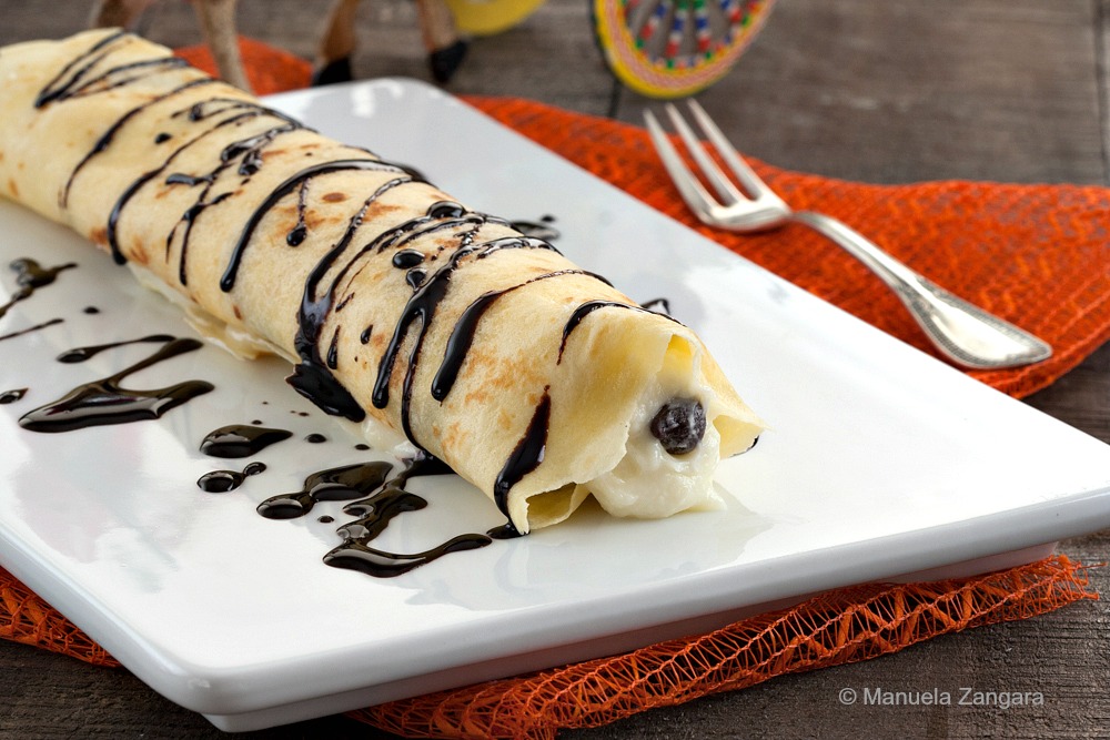 Sicilian Ricotta Crêpes