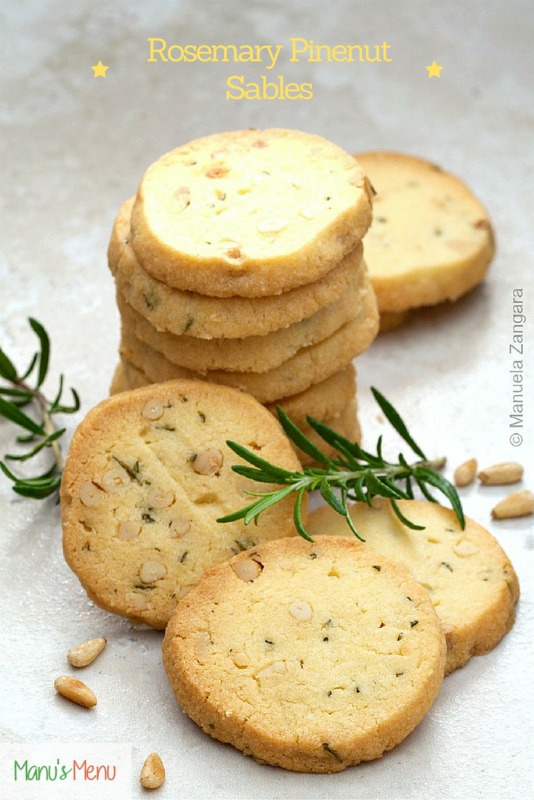 Rosemary and Pine Nut Sables