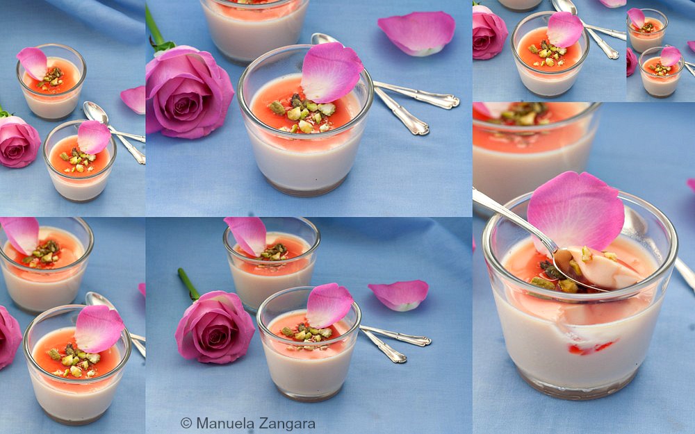 Rose Panna Cotta