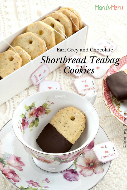 Earl Grey Shortbread Tea Bags s