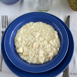 Castelmagno and Pear Risotto