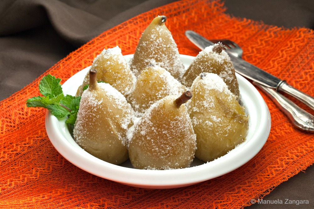 Nonna’s Poached Pears