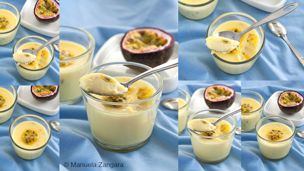 Passion fruit Possets