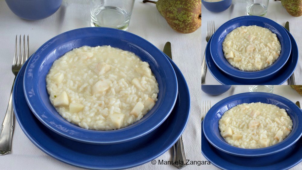 Castelmagno and Pear Risotto