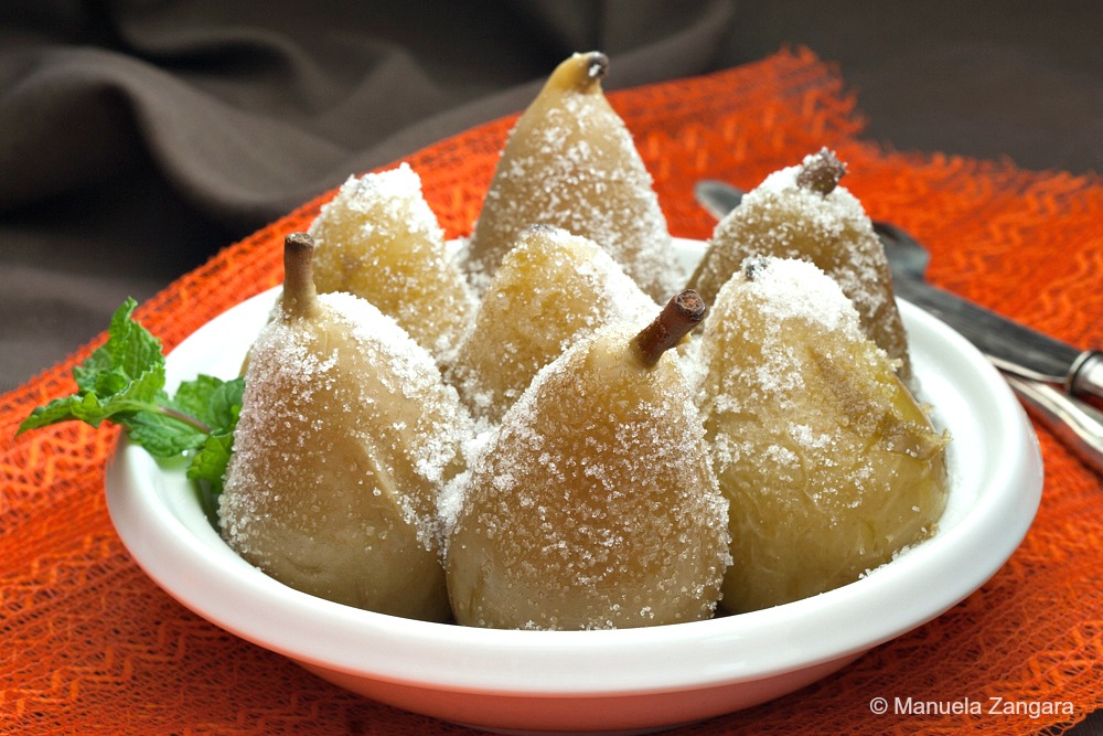Nonna’s Poached Pears