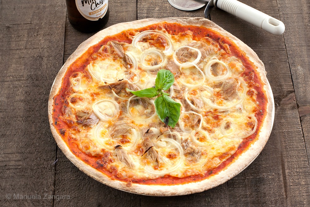 Tuna and Onion Pizza