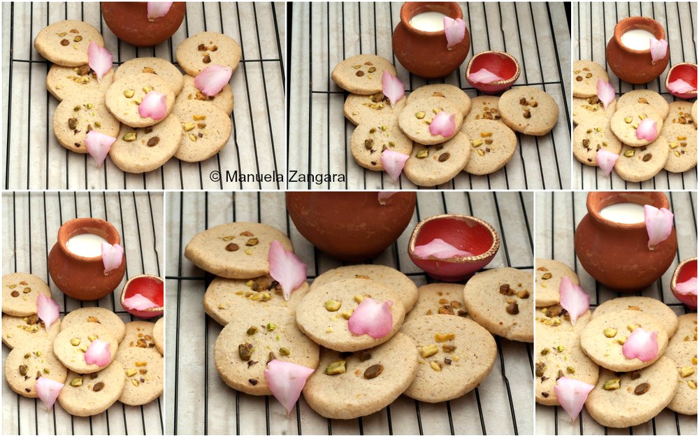 Eggless Thandai Cookies