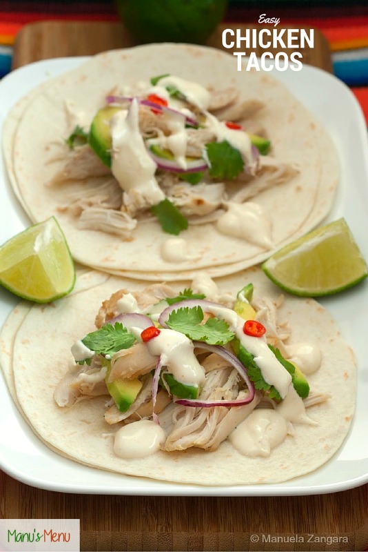 Easy Chicken Tacos