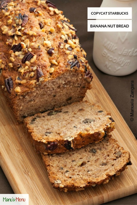 Copycat Starbucks Banana Nut Bread