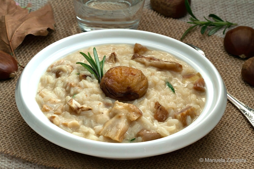 Chestnut Porcini Risotto