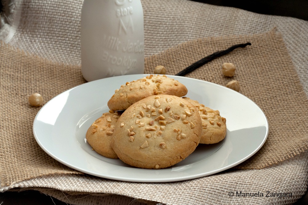 White Chocolate Hazelnut Cookies