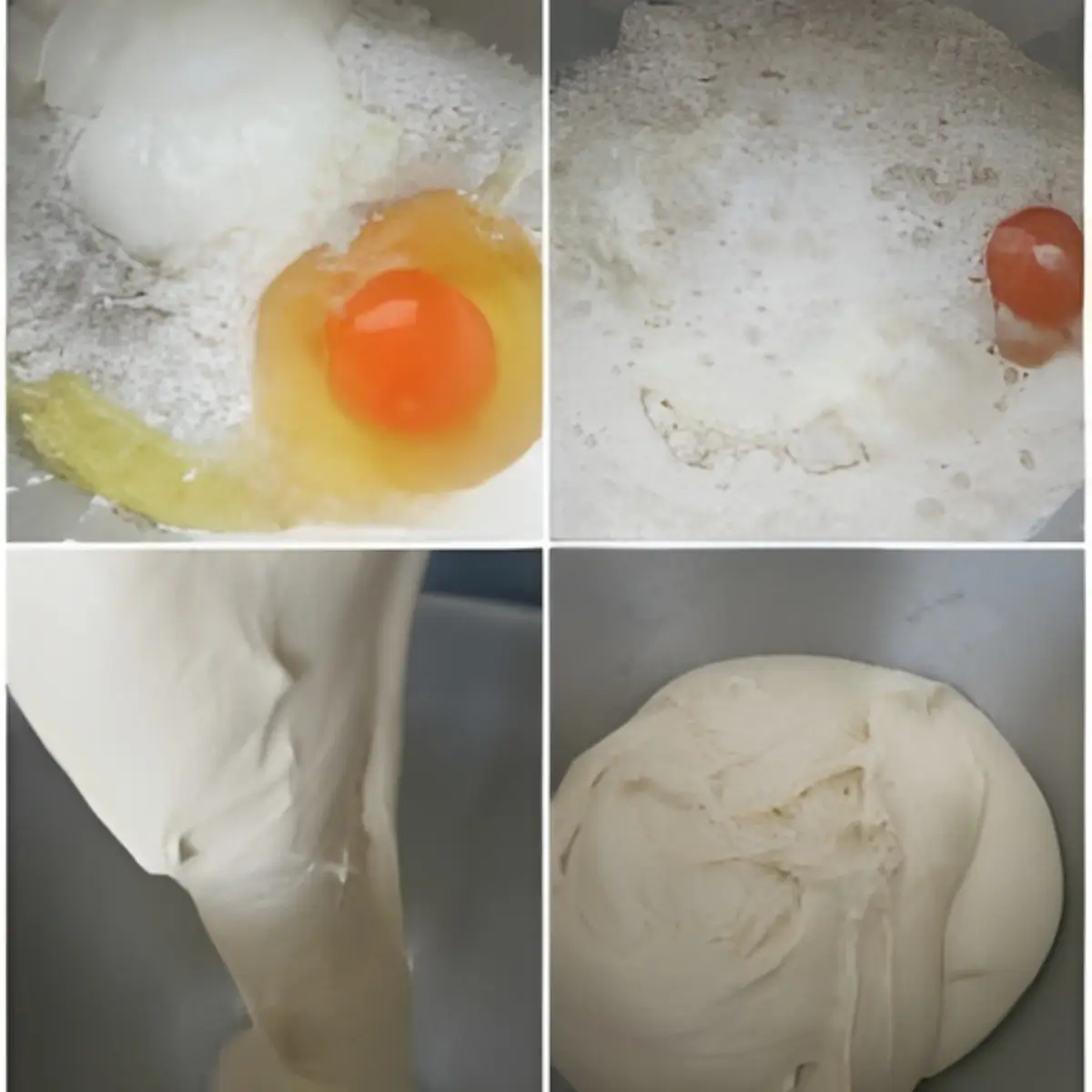 Dough ingredients combined and kneaded until smooth.