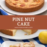 Baked crostata-style cake with golden lattice top and lightly browned surface.