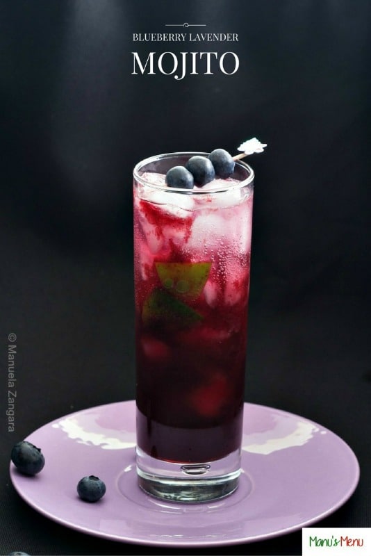 Blueberry Lavender Mojito