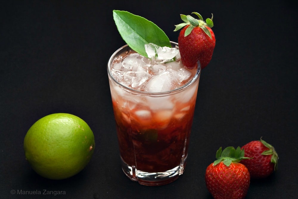 Strawberry Caipiroska