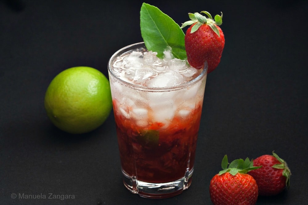 Strawberry Caipiroska