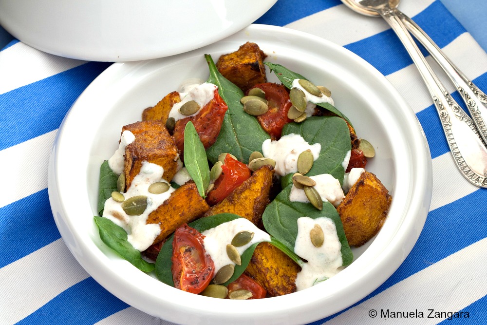 Middle-Eastern Chargrilled Pumpkin Salad