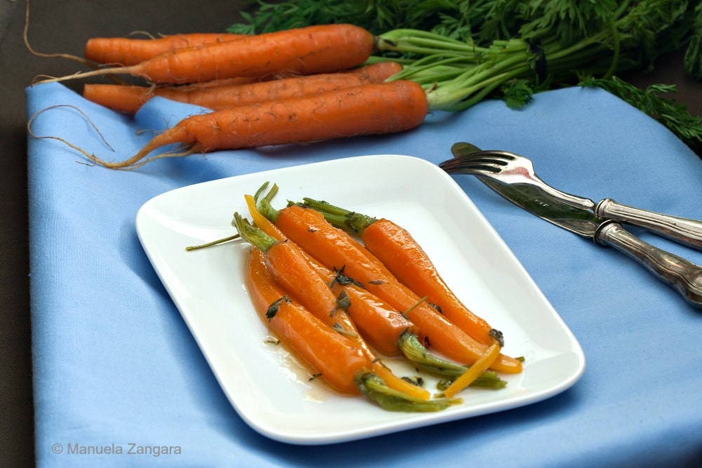 Honey Glazed Baby Carrots