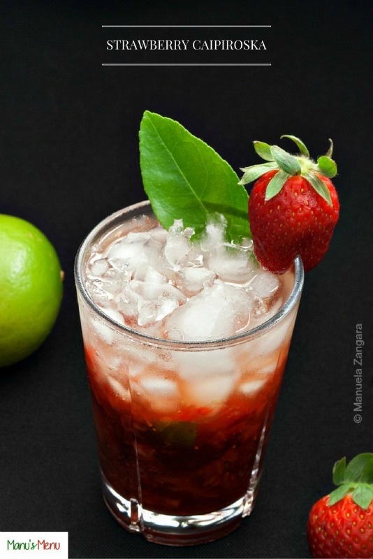 Strawberry Caipiroska