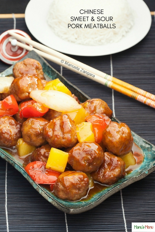 Chinese Sweet and Sour Pork Meatballs
