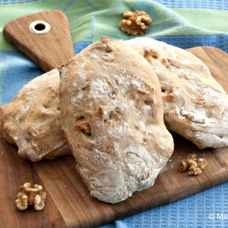 Walnut Ciabatta Bread