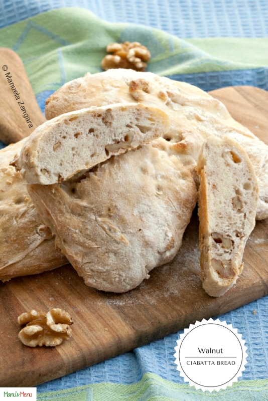 Walnut Ciabatta Bread