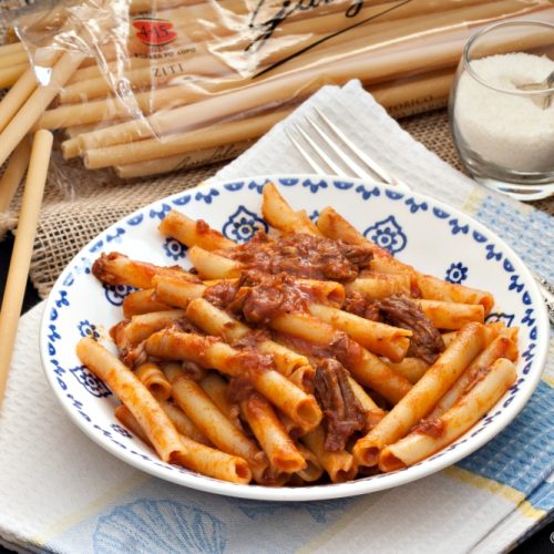 ragupi  Ziti with Neapolitan Meat Ragout #Napolicious