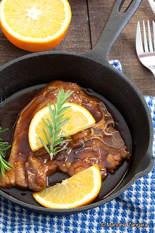 Skillet Marmalade Pork Chops