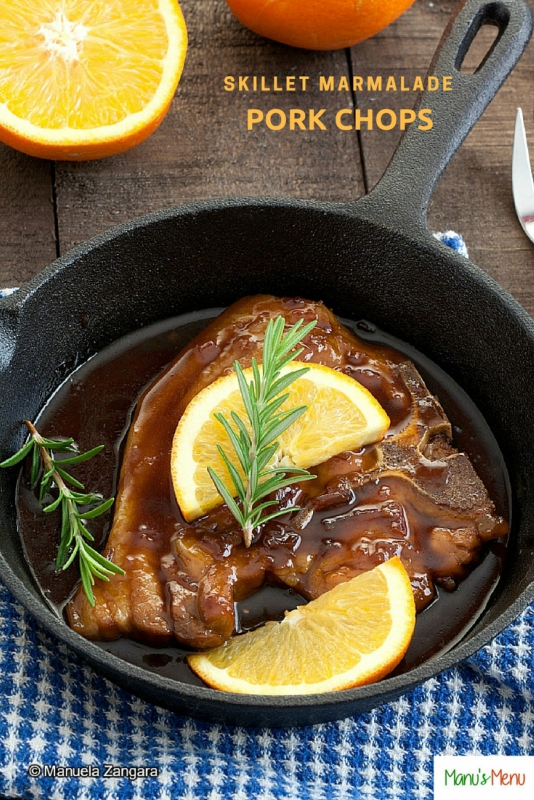 Skillet Marmalade Pork Chops